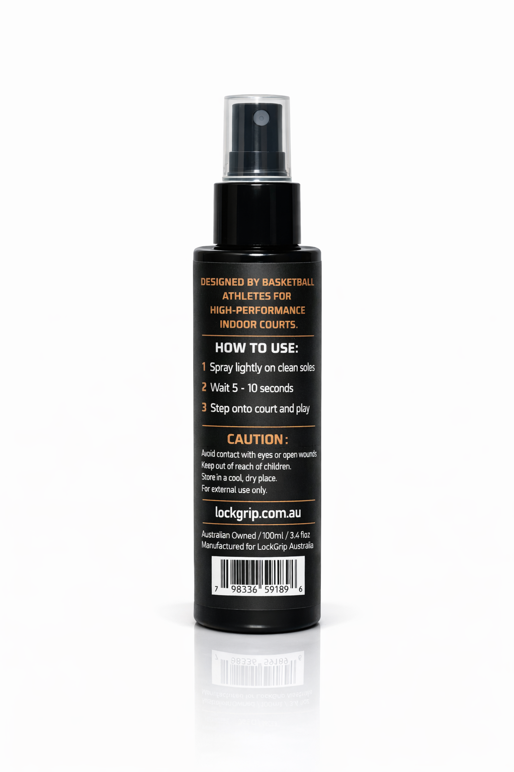 LockGrip Basketball Shoe Grip Spray – 100mL - Image 2
