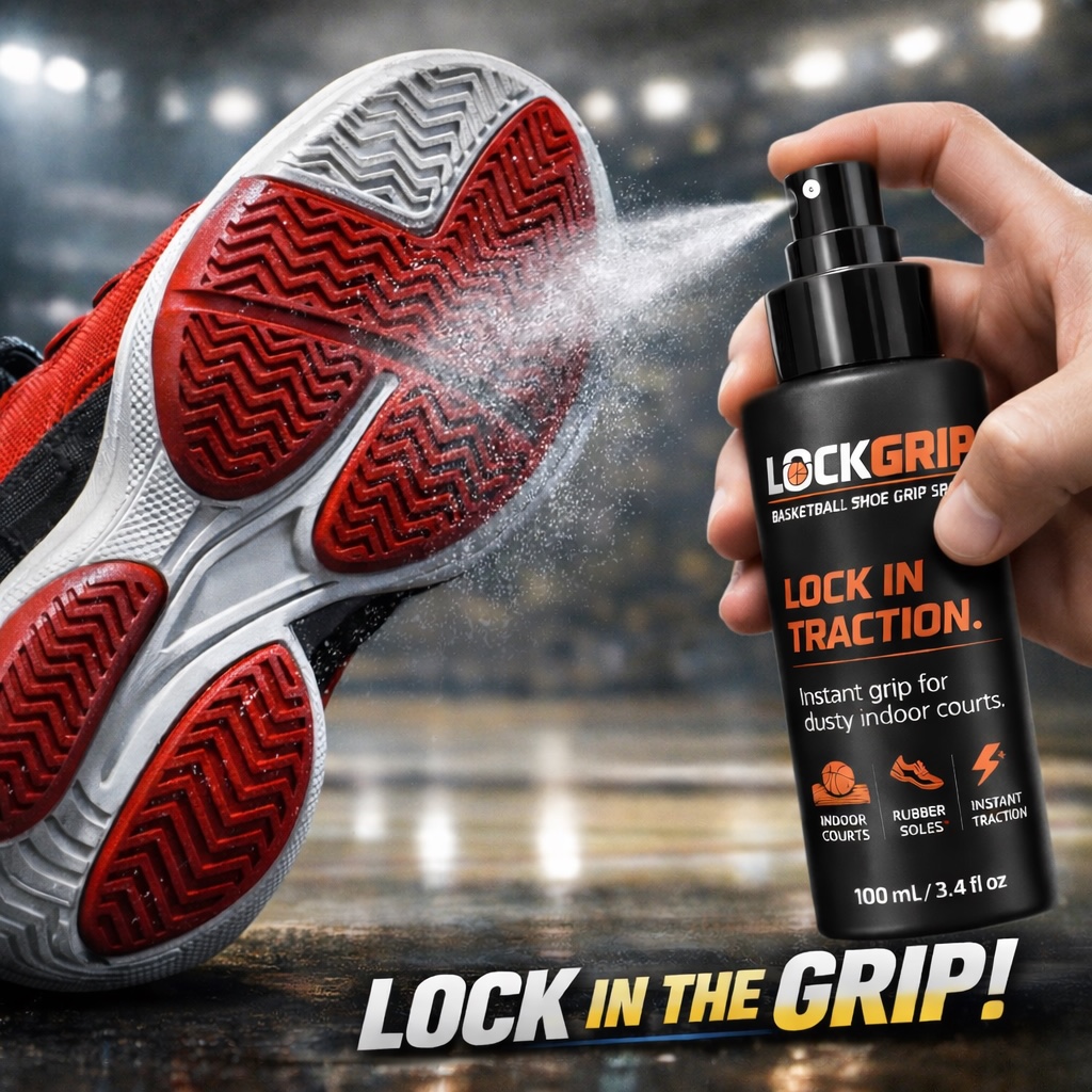 LockGrip Basketball Shoe Grip Spray – 100mL - Image 4