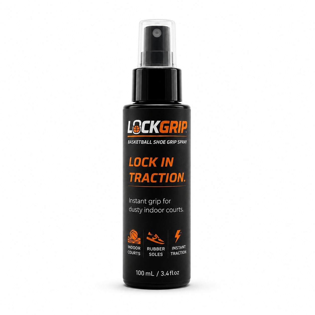 LockGrip Basketball Shoe Grip Spray