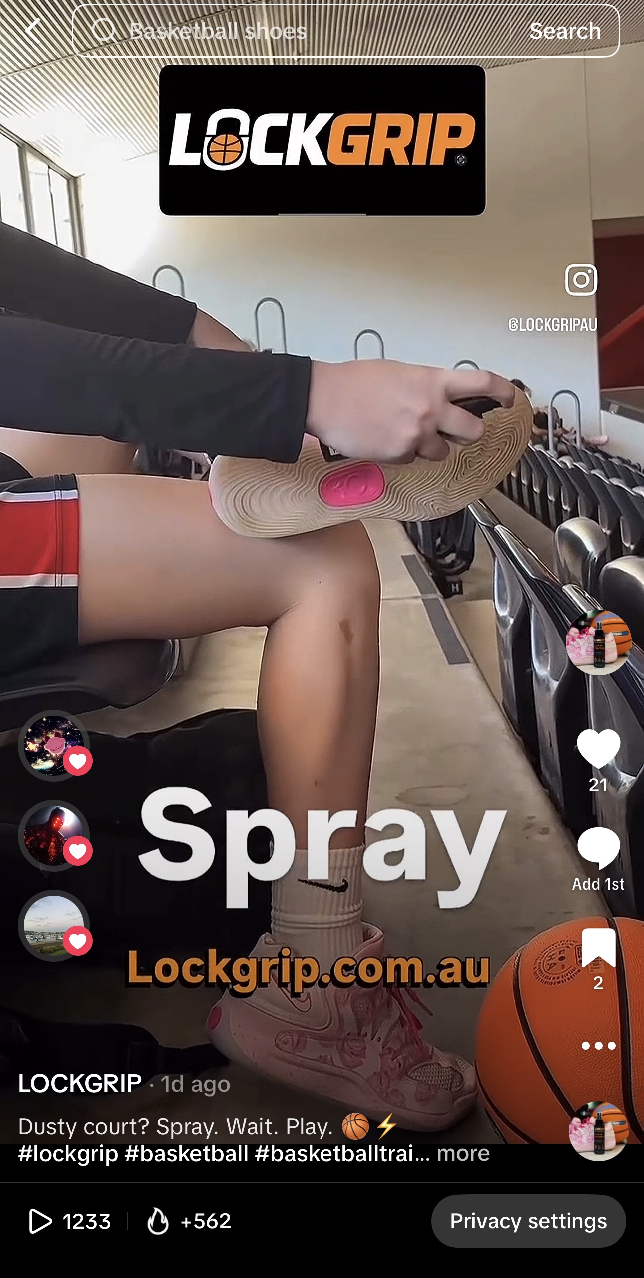 LockGrip TikTok proof thumbnail